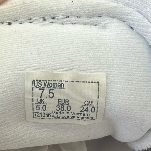 Vans Black and White High-Top Sneakers with Butterfly Design - Picture 8 of 9